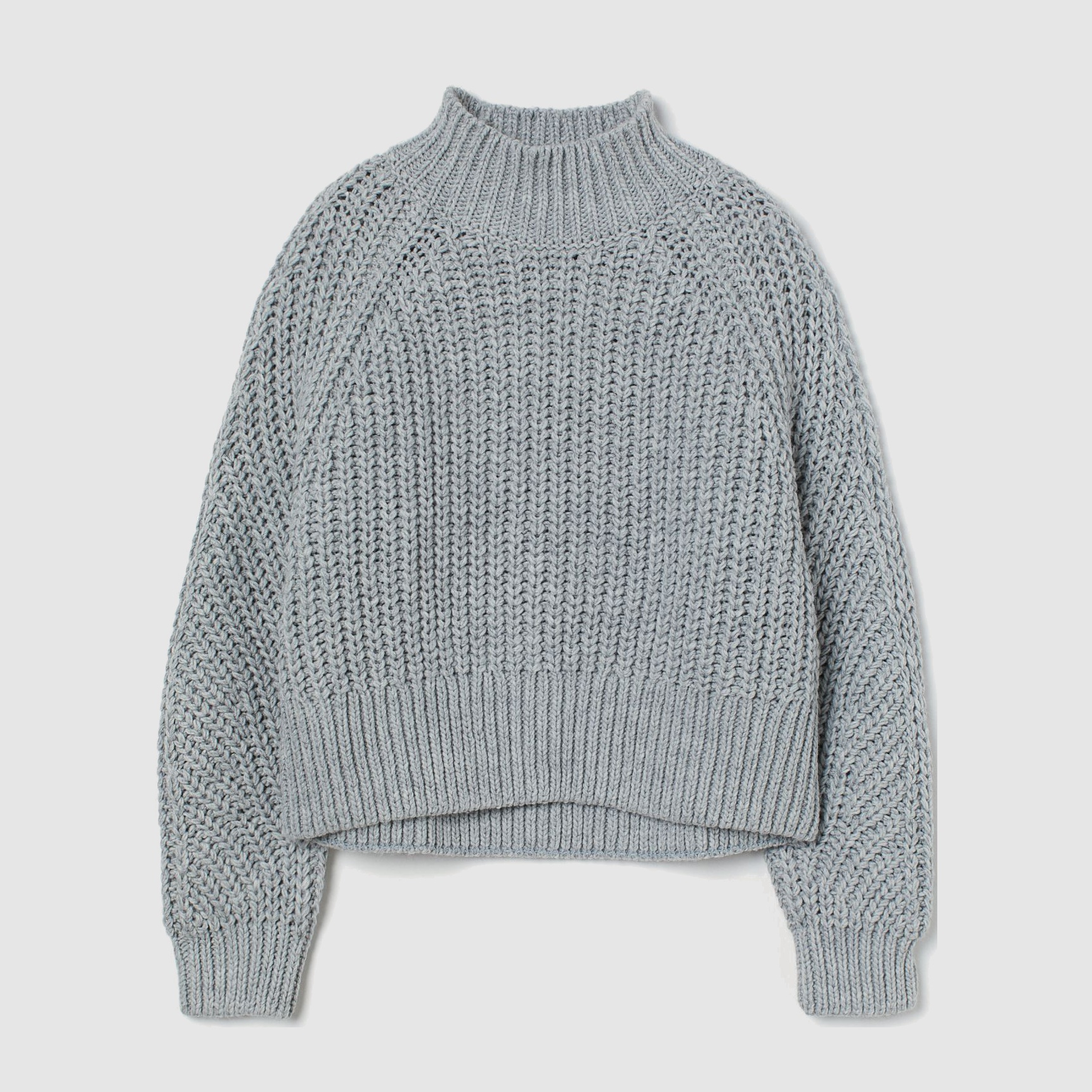 

Свитер H&M 1308-9393853 M Сизый