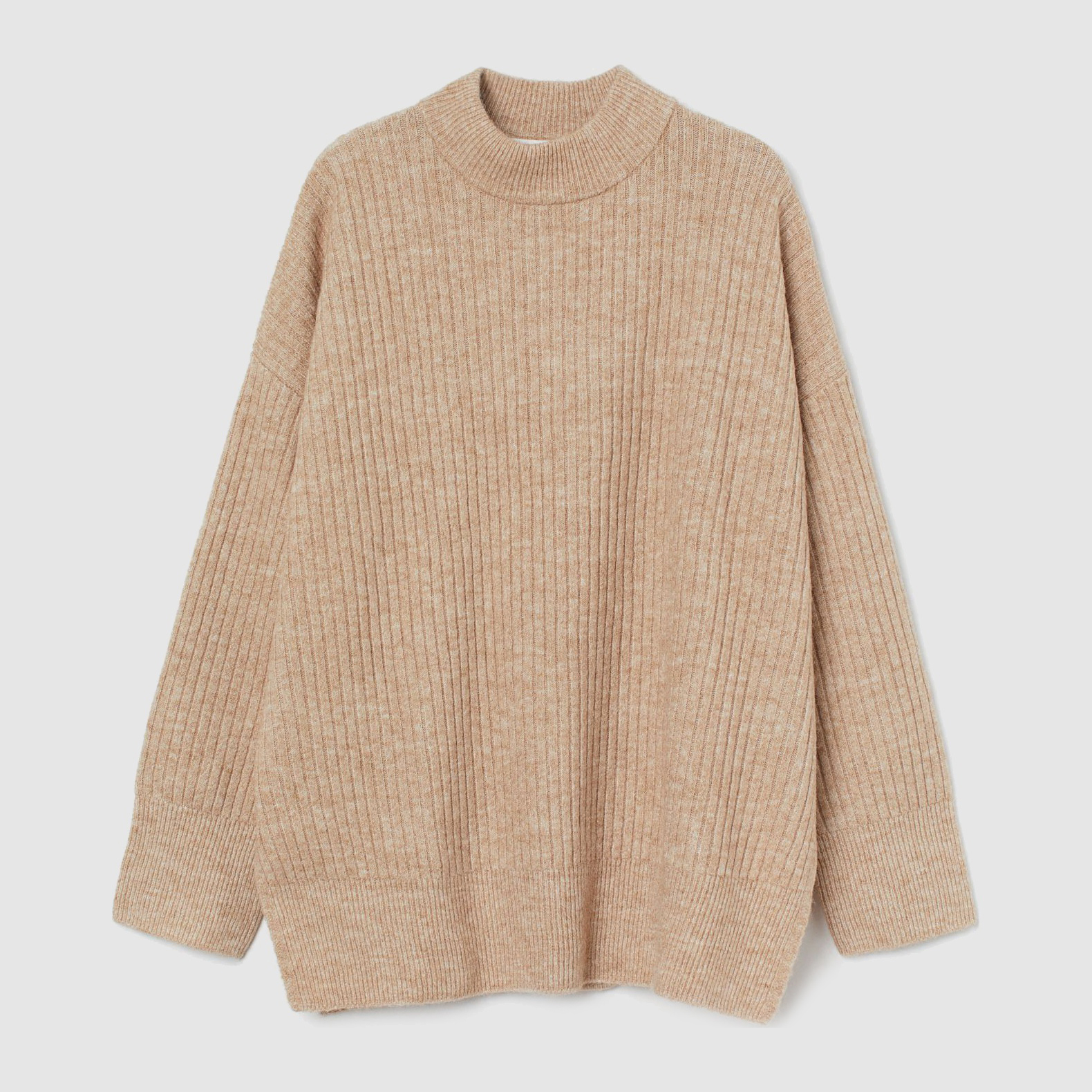 

Свитер H&M 1708-9375252 XL Бежевый меланж