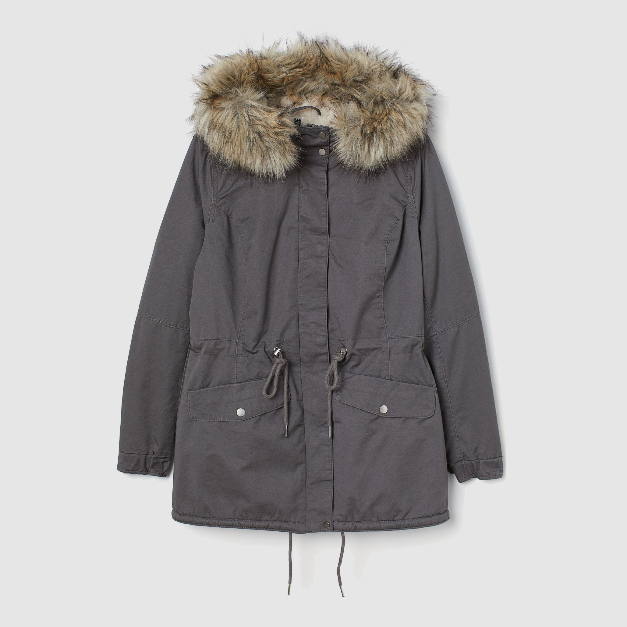 

Парка H&M 1808-8819562 XL Серая