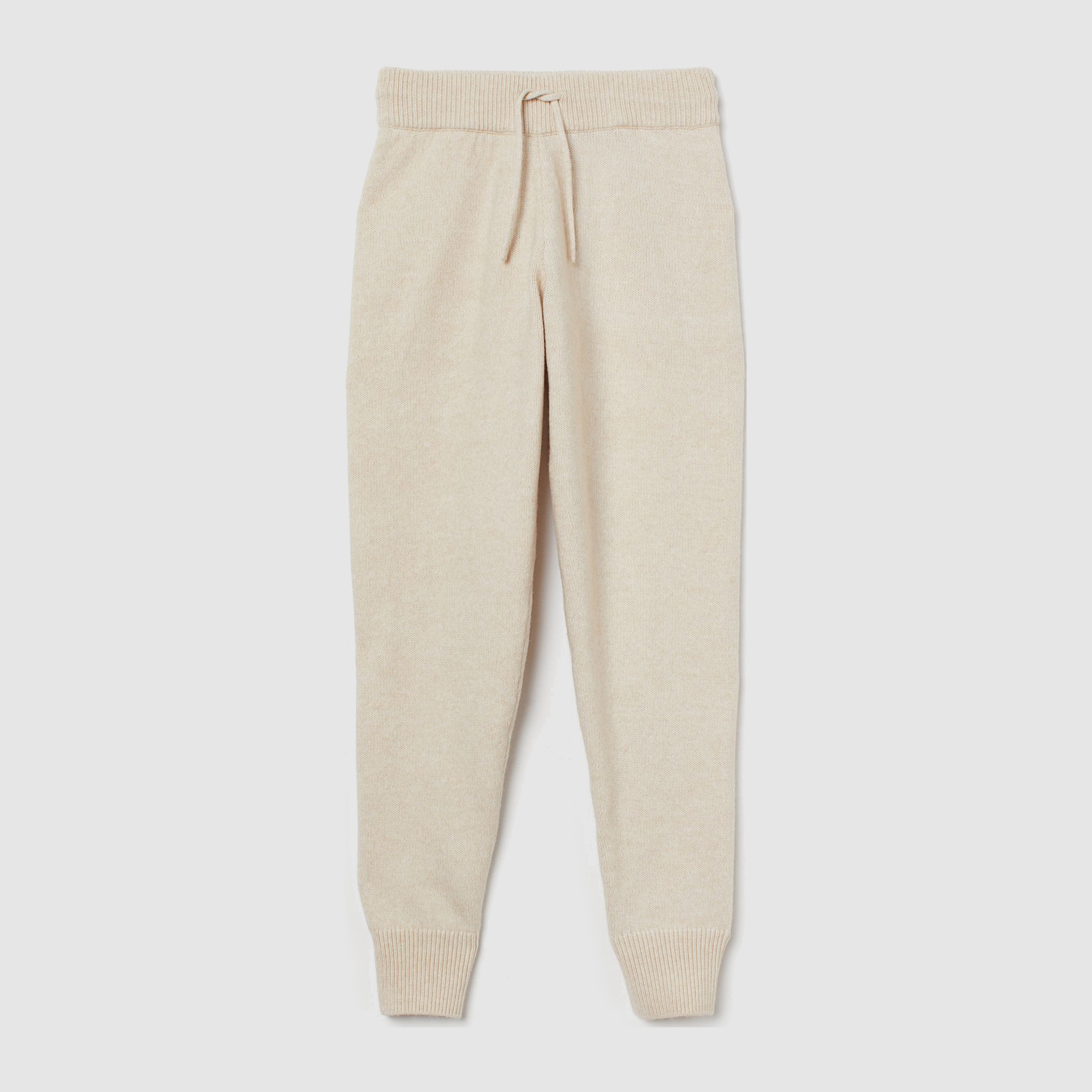 

Брюки H&M 1808-9375652 M Светло-бежевые