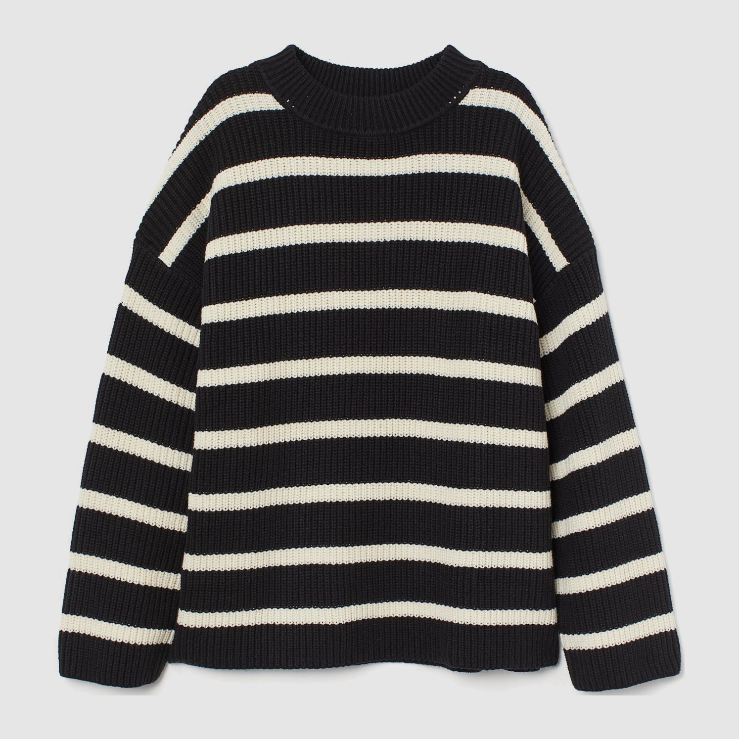 

Джемпер H&M 607-8635832 M Черный