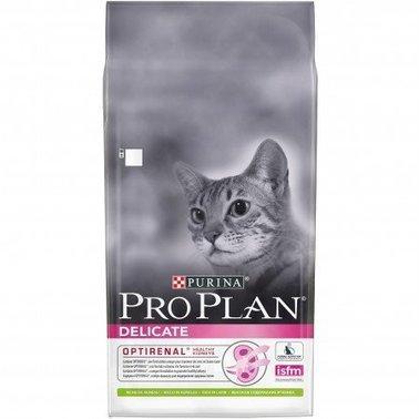 

Сухой корм для котов Pro Plan (Про План) Delicate 10 кг. с ягненком для кошек с чувствительным пищеварением
