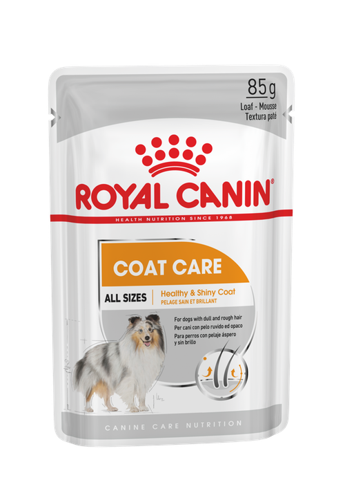 

Royal Canin Coat Beauty Loaf 85 гр упаковка 12 шт влажный корм (Роял Канин) для собак с тусклой и сухой