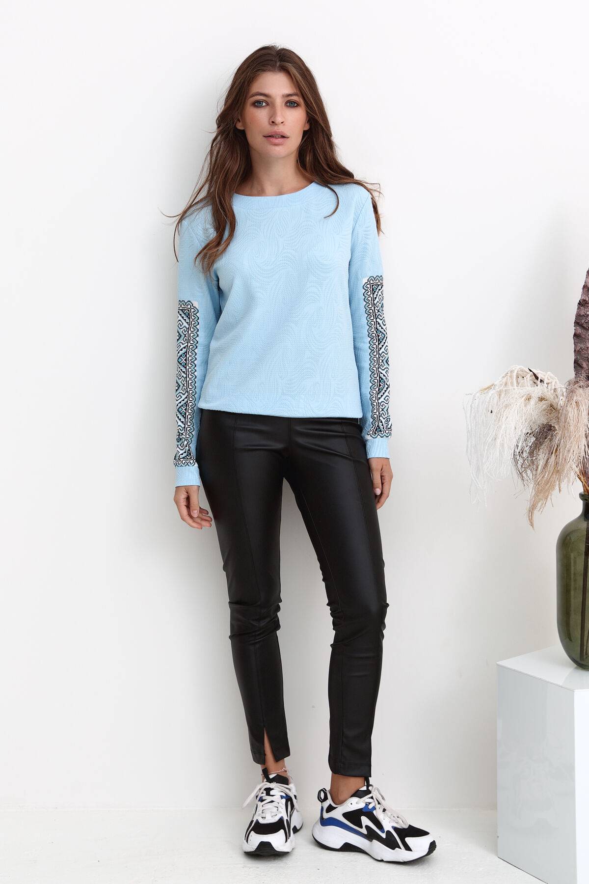 

Світшот NENKA 3243-с01 XL Блакитний ( 2445-XL)