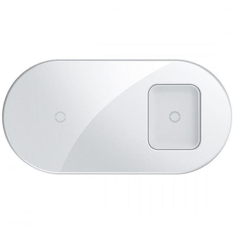 

БЗУ Baseus Simple 2 в 1 Phone + Pods WXJK-02 White