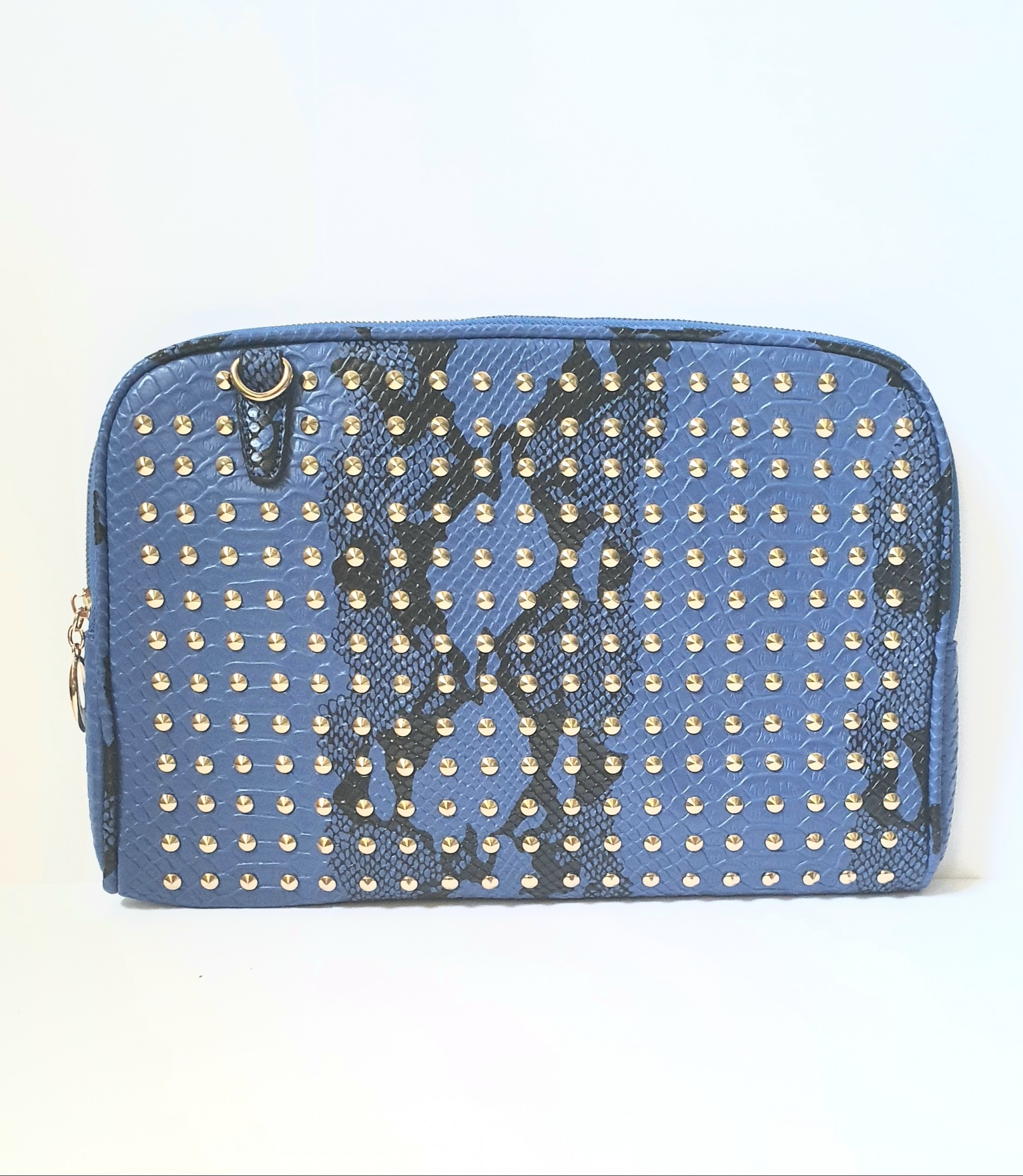 

Женская сумка клатч Onel Snake-Blue