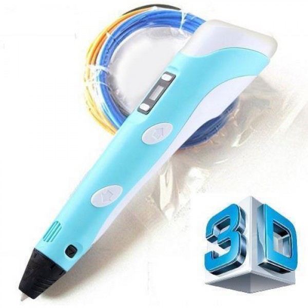 

3D Ручка Рисуй Пластиком Pen2 LCD дисплей + Пластик!