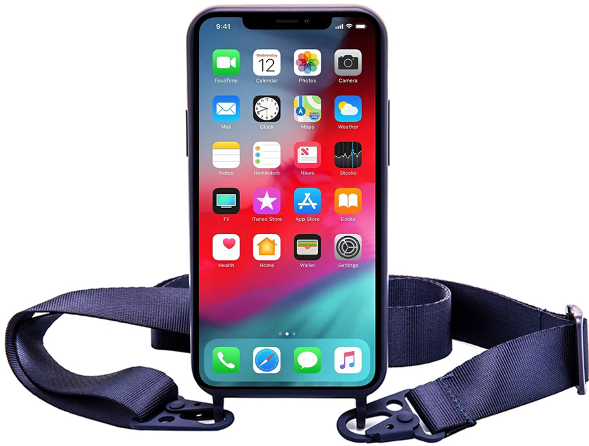 

Панель Necker на ремешке для Apple iPhone 11 Pro Max Navy Blue (NCRB-11PM-NB)