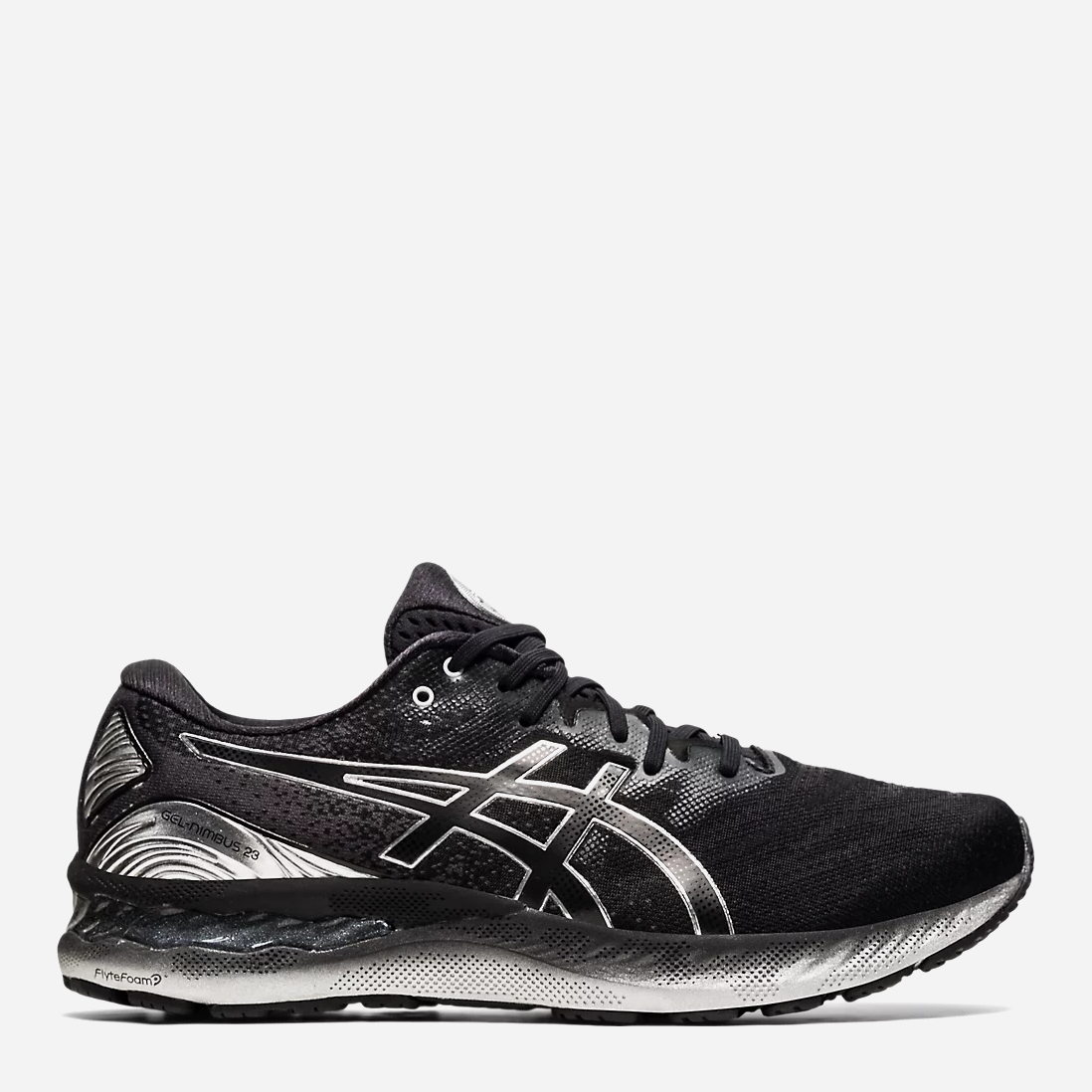 

Кроссовки ASICS Gel-Nimbus 23 Platinum 1011B156-001 41.5 (8) 26 см Черные