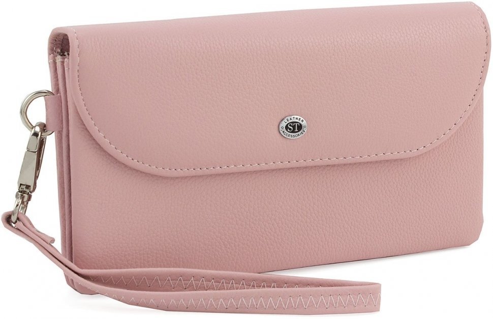 

Женский кожаный кошелек-клатч ST Leather