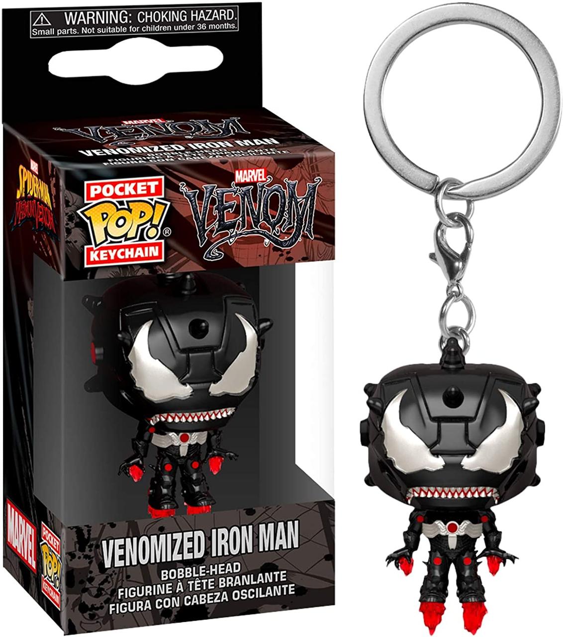 

Фигурка брелок Funko Pop Marvel Venomized Iron Man Марвел Веномезированый Железный Человек 4 см V IM KC
