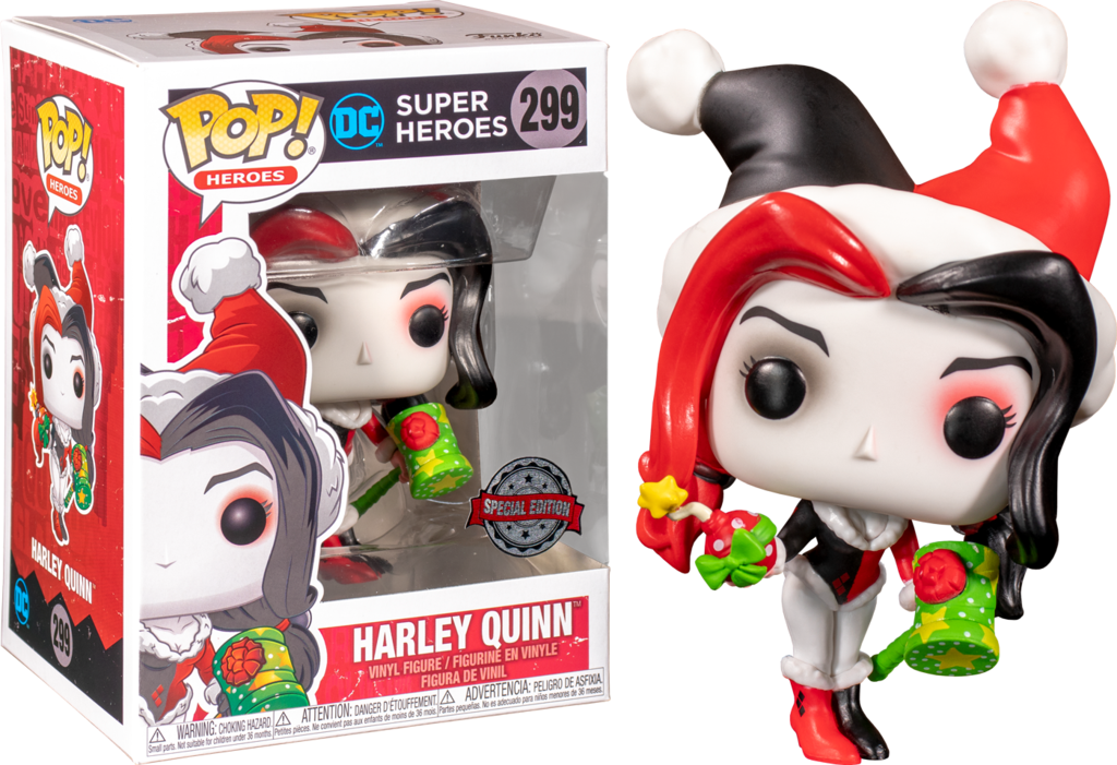 

Фигурка Funko Pop Фанко Поп Супер герои Харли Квинн Super Heroes Holidays Harley Quinn and Bruce SН HQ 3571