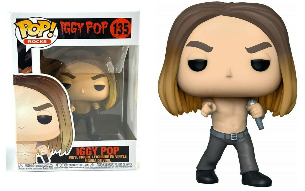 

Фигурка Funko Pop Фанко Поп Игги Поп Iggy Pop 10 см IP I 135