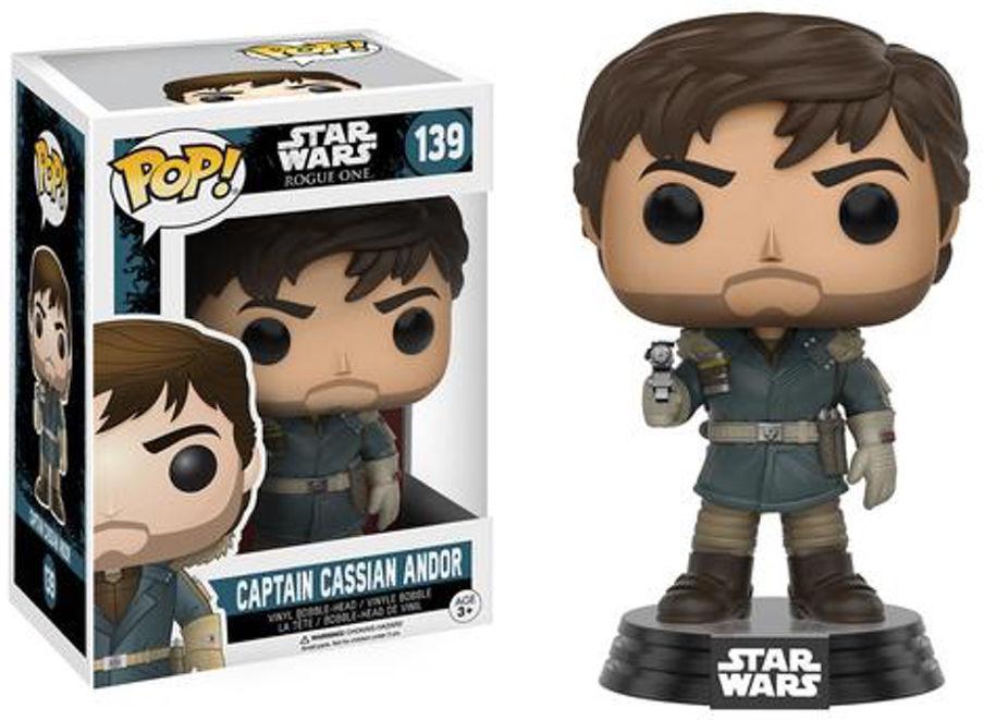 

Фигурка Funko Pop Фанко Поп Star Wars Captain Cassian Andor Звездные войны Капитан Кассиан Андор 10 см SW139