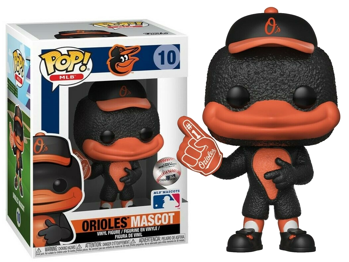 

Фигурка Funko Pop Фанко Поп Талисманы Балтимор Ориолс Иволга MLB Baltimore Orioles Mascots мovies MLB OM 10