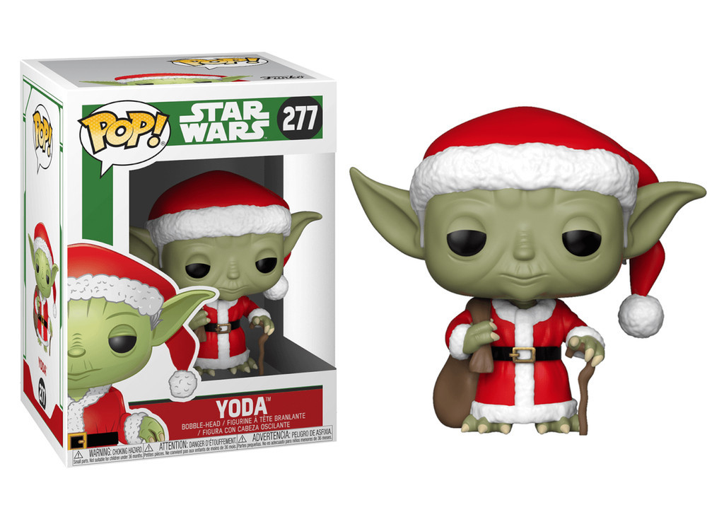

Фигурка Funko Pop Фанко Поп Star Wars Звёзные войны Santa Yoda Санта Йода 10 см Movies SW SY 277