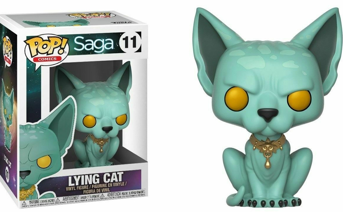 

Фигурка Funko Pop Фанко Поп Сага Лживая кошка Saga Lying Cat 10 см S LC 11