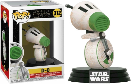 

Фигурка Funko Pop Фанко Поп Дроид Д-0 Звёздные войны Star Wars D-0 10 см SW DO312