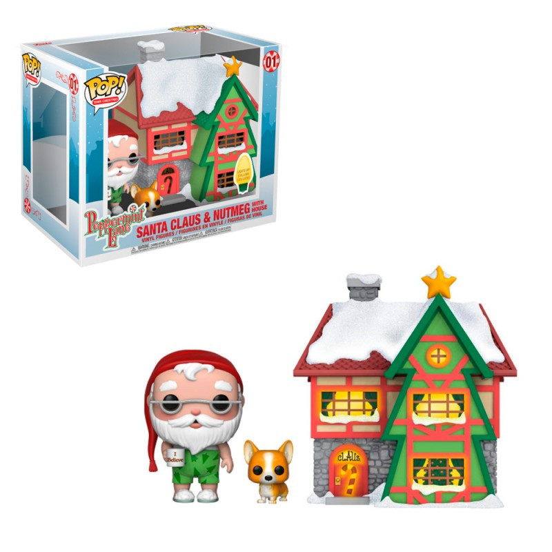 

Набор фигурок Funko Pop Фанко Поп Дом Санты Санта и Орешек Santa's House Santa and Nutmeg 15 см SH S 01