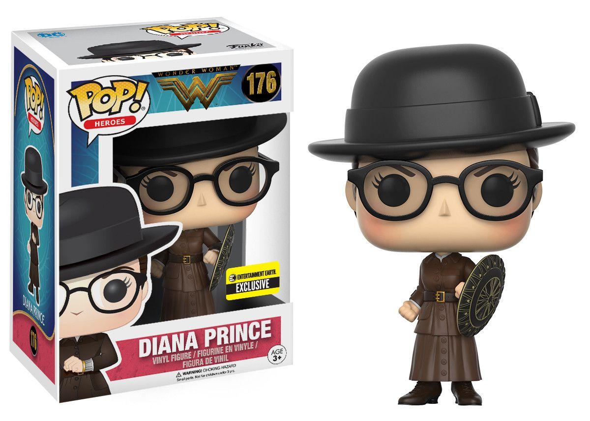 

Фигурка Funko Pop Фанко Поп Чудо женщина Диана Принс в очках Wonder Woman Diana Prince 10 см WW DP 176