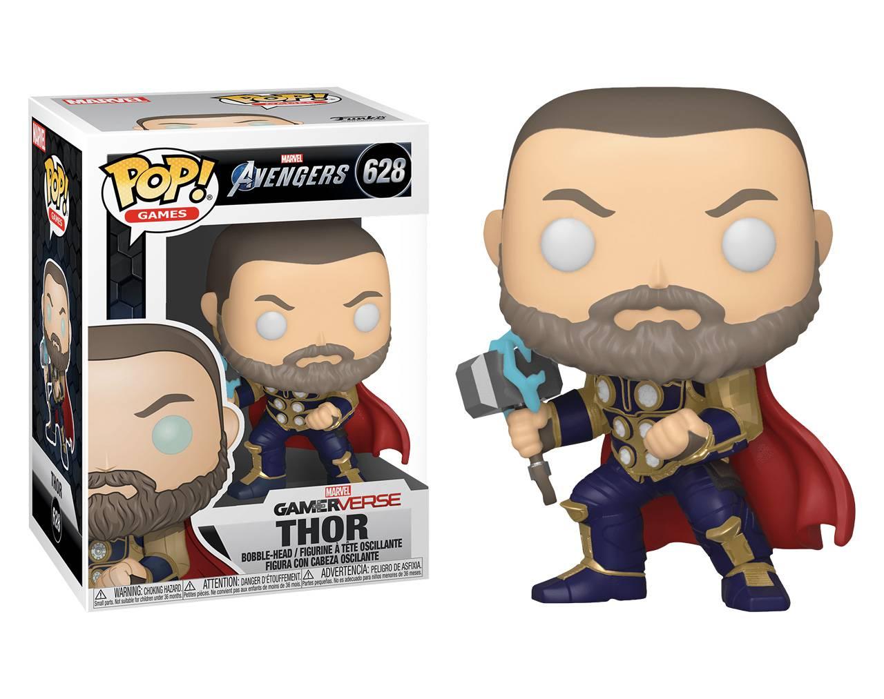 

Фигурка Funko Pop Фанко Поп Мстители Игра Тор Avengers Game Thor 10 см AG T 628