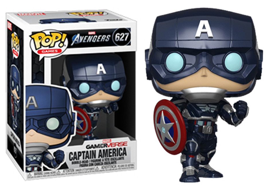 

Фигурка Funko Pop Фанко Поп Мстители Игра Капитан Америка Avengers Game Captain America 10 см AG CA 627