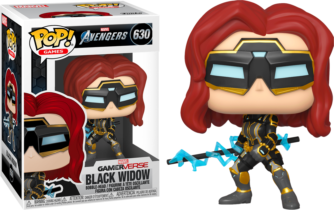 

Фигурка Funko Pop Фанко Поп Мстители Игра Чёрная Вдова Avengers Game Black Widow 10 см G BW 630