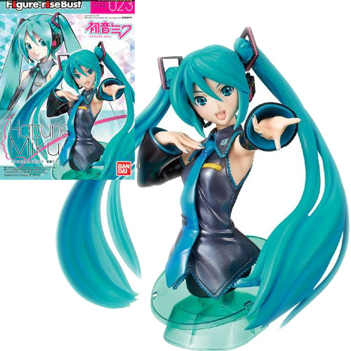 

Фигурка бюст Bandai 023 Вокалоид Хатсуне Мику Vocaloid Miku Hatsune VMH 023