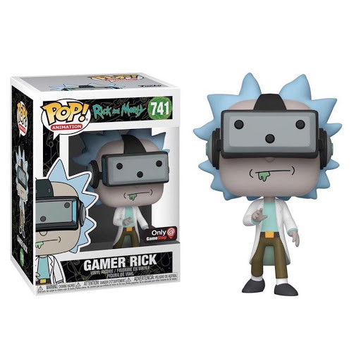 

Фигурка Funko Pop Фанко Поп Рик и Морти Геймер Рик Gamer Rick Exclusive 10 см RM GR 741