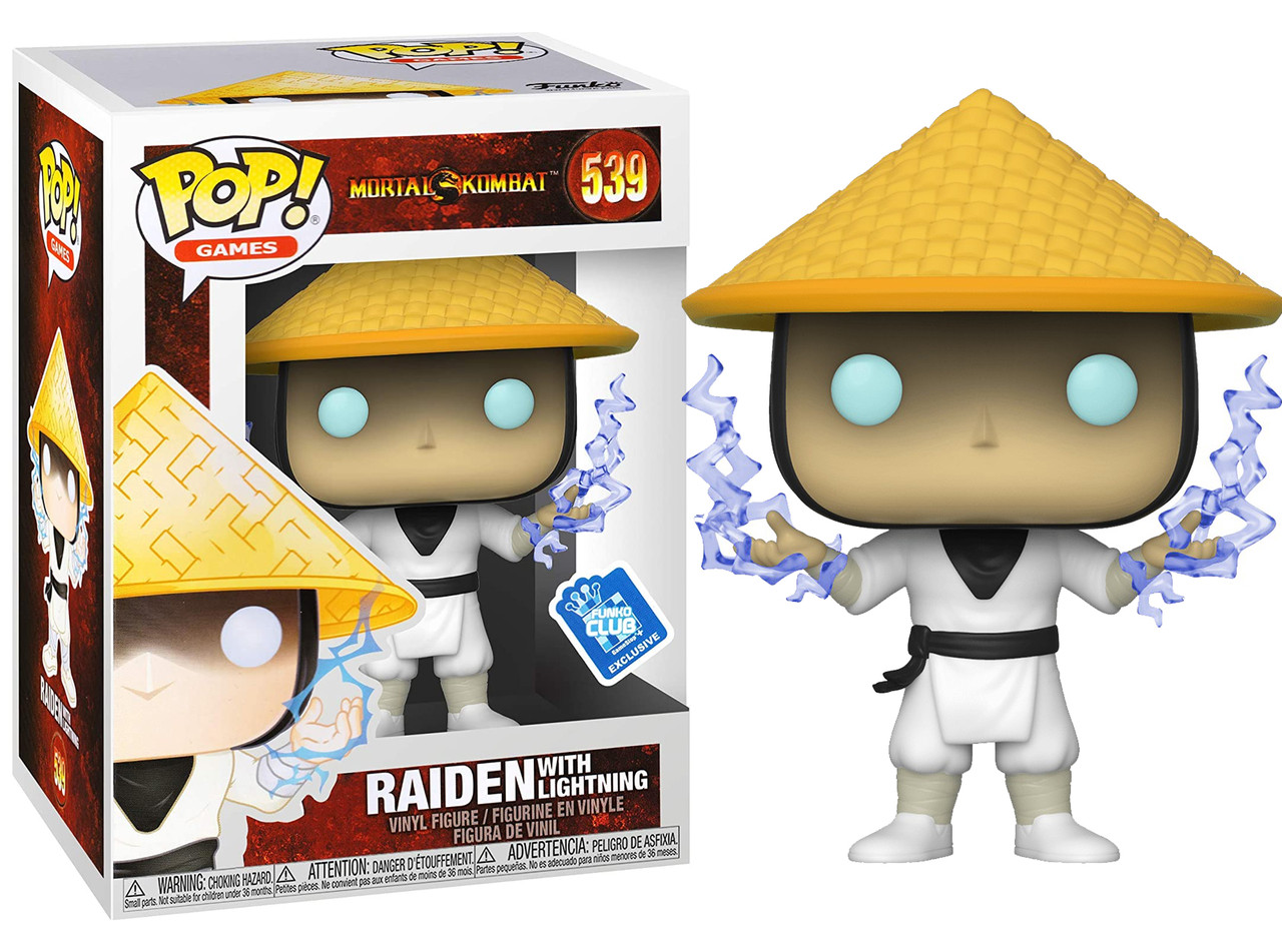 

Фигурка Funko Pop Фанко Поп Мортал Комбат Рейден Mortal Kombat Raiden Exclusive 10 см MK R 538