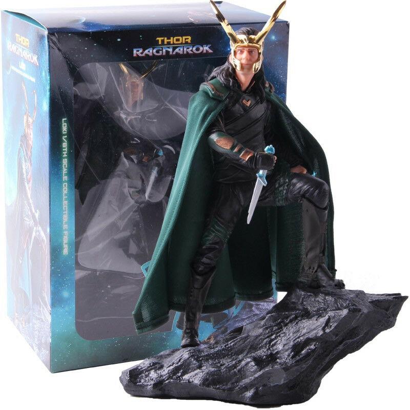 

Коллекционная фигурка Loki Локи Thor Ragnarok Тор Рагнарёк Марвел Marvel 25см M L 10.64