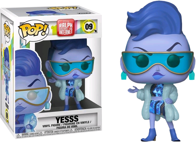 

Фигурка Funko Pop Фанко Поп Yesss Класс Ральф против интернета 10 см RBTI 09