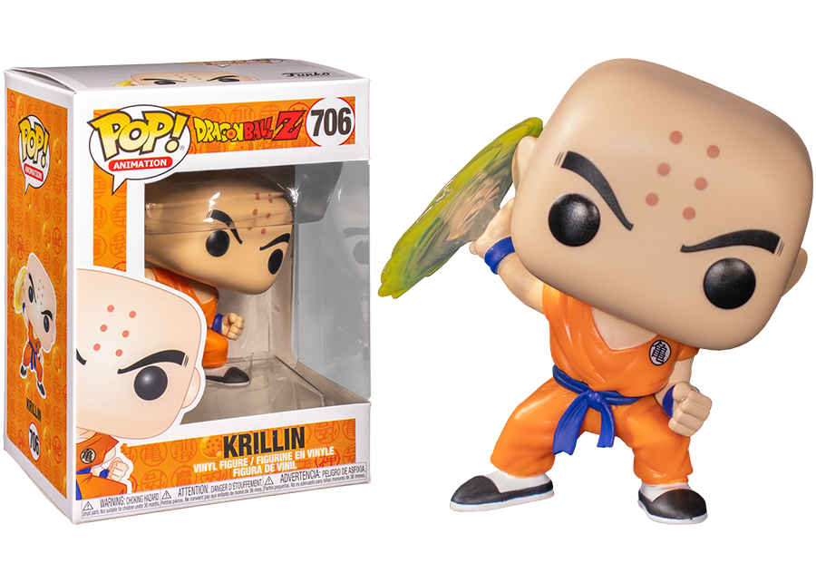 

Фигурка Funko Pop Фанко Поп Жемчуг дракона Курилин Dragon Ball Krillin 10 см Anime DB K 706