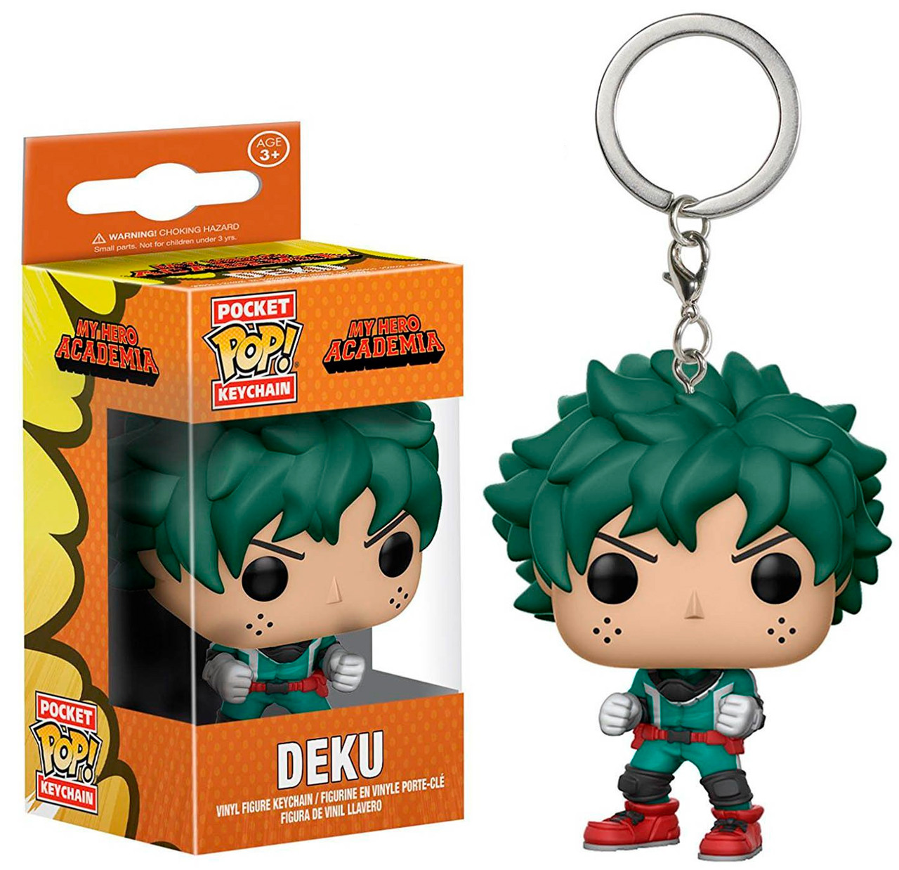 

Фигурка брелок Funko Pop Моя геройская академия Изуку Мидория My Hero Academia Deku 4 см Trinket MH D