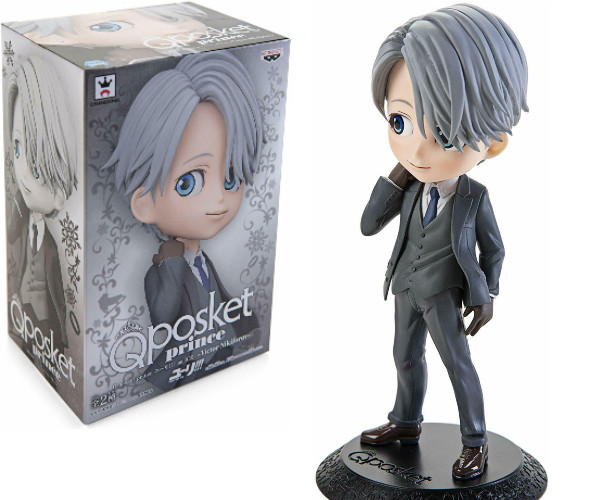 

Фигурка Q Posket Виктор Никифоров Vikutoru Nikiforofu Юри на льду Yuri on Ice 15 см Q Posket YI 01