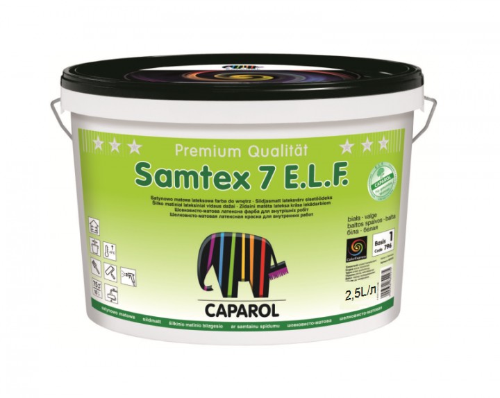 

Краска Caparol Samtex 7 белая 2.5 л белая арт - 961523
