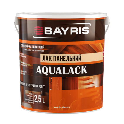 

Лак панельный Aqualack Bayris 2,5 л арт - B0012