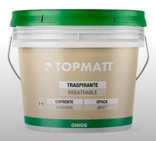 

Экологичная краска для интерьера Oikos Topmatt Белая 4 л арт - 1013