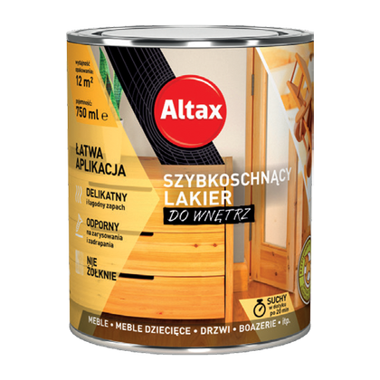 

Лак Altax быстросохнущий 0.75 л бесцветный арт - 48956