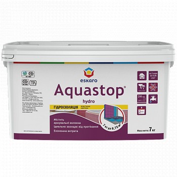 

Гидроизоляция Eskaro Aquastop Hydro голубая 7 кг арт - 41223