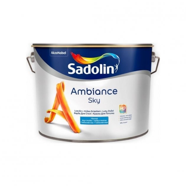 

Краска Sadolin Ambiance Sky белая 10 л арт 500-09
