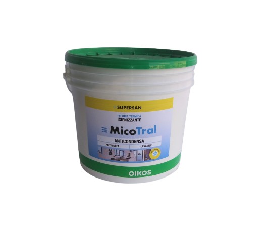 

Краска Oikos MicoТral белая 10 л арт - 1027