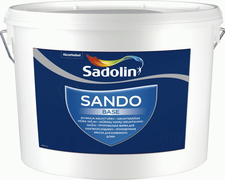 

Краска грунтовочная Sadolin Sando Base бесцветная 5 л арт 51-029