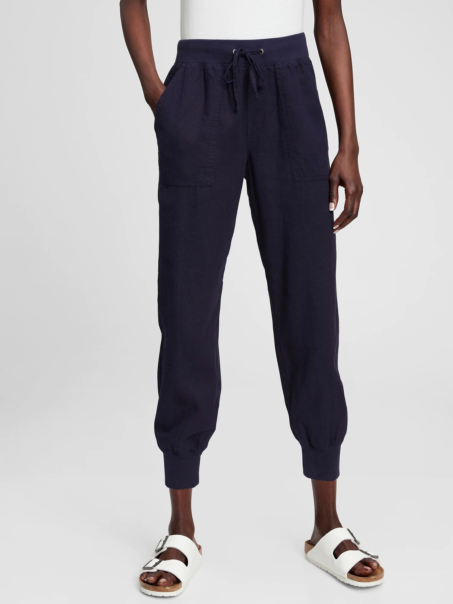 

Джоггеры GAP спортивные штаны art859230 (Синий, размер XS)