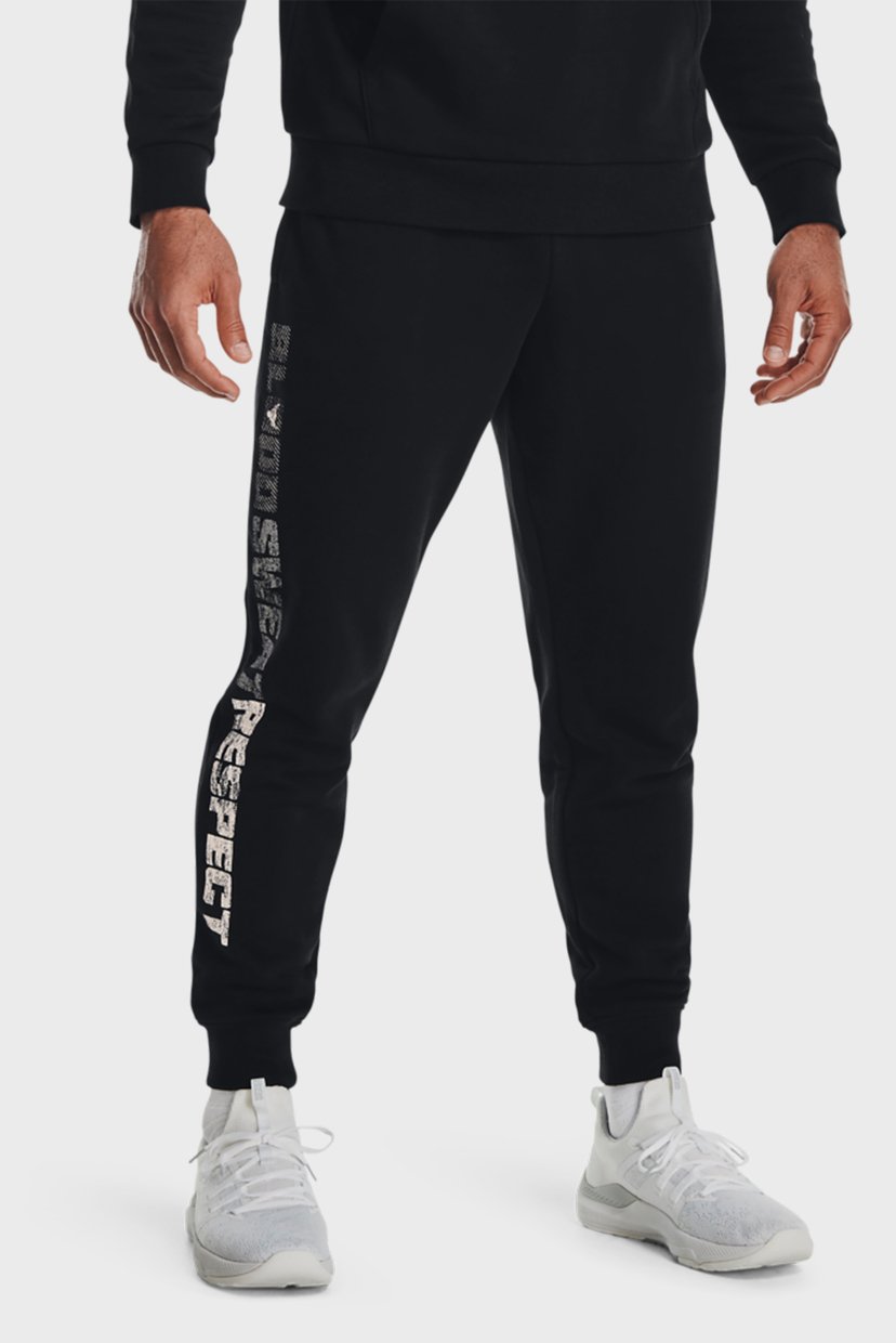 

Мужские черные спортивные брюки UA Pjt Rock Rival Flc Jogger Under Armour XXL 1367111-001