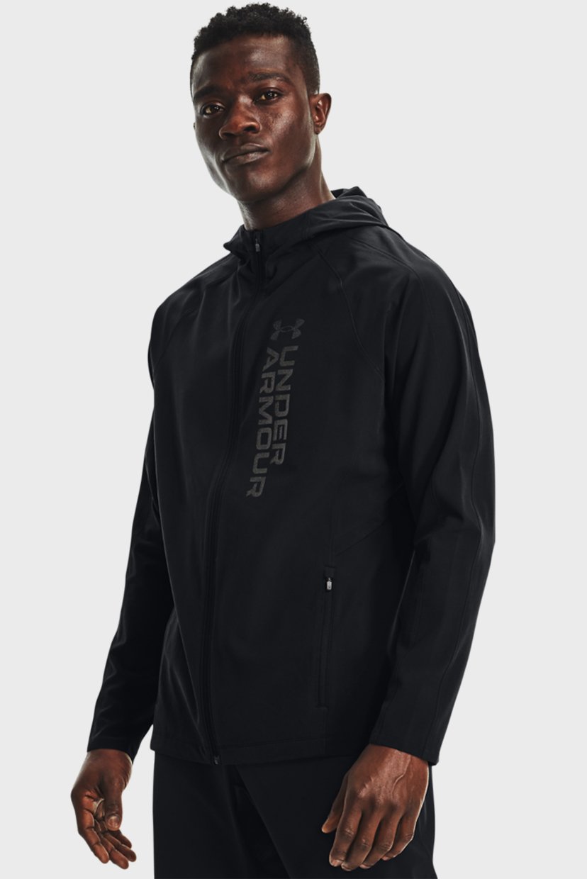 

Мужская черная ветровка UA OutRun the STORM Jacket Under Armour  1361502-001, Мужская черная ветровка UA OutRun the STORM Jacket Under Armour XL 1361502-001