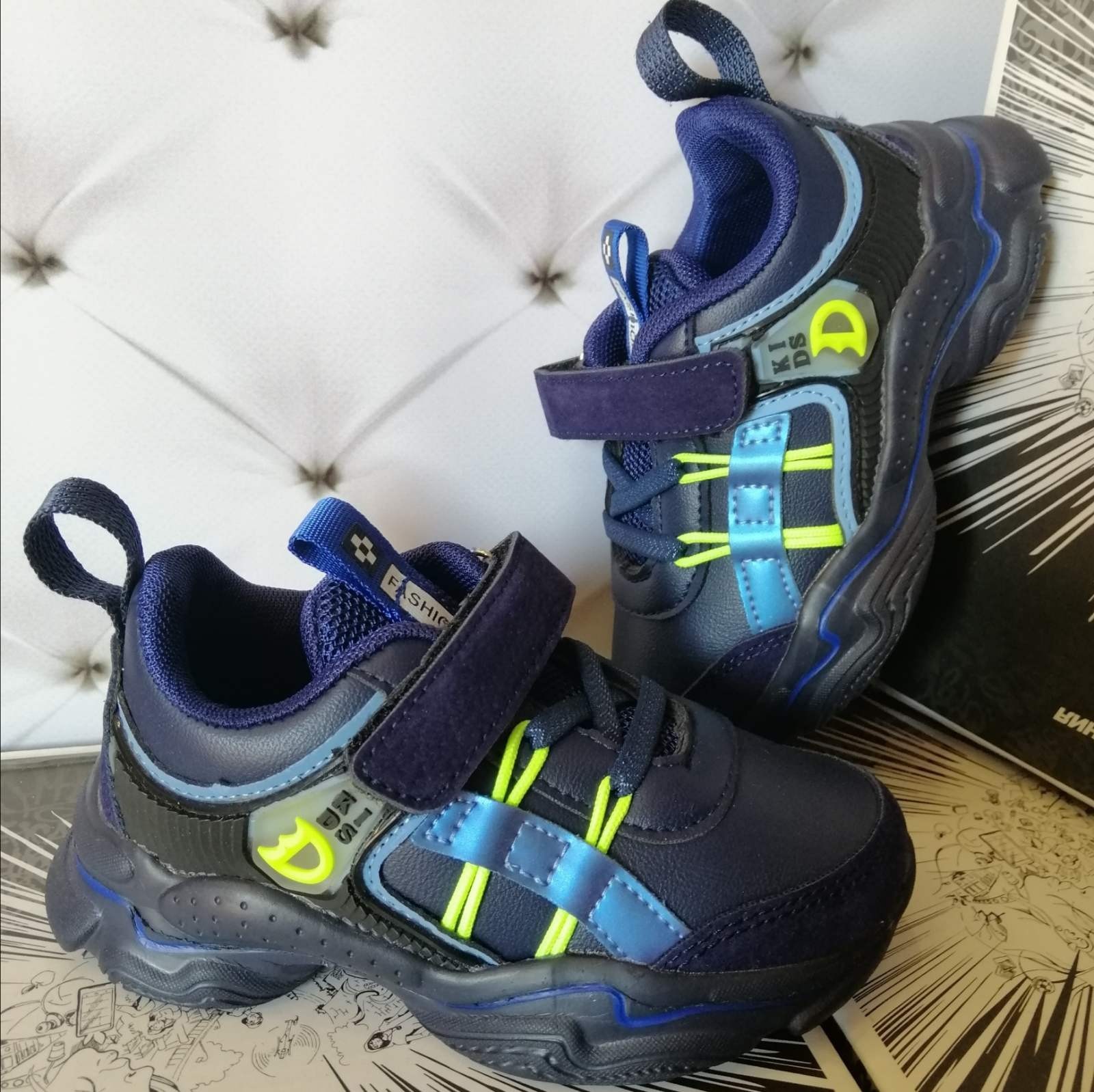 

Кроссовки для мальчика CSCK.S 3006 blue синие р. 27-16,7 см