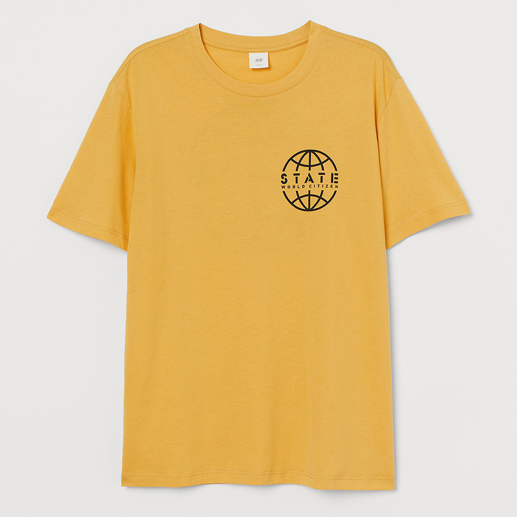 

Футболка H&M 0699923  Желтая, Футболка H&M 0699923 XS Желтая