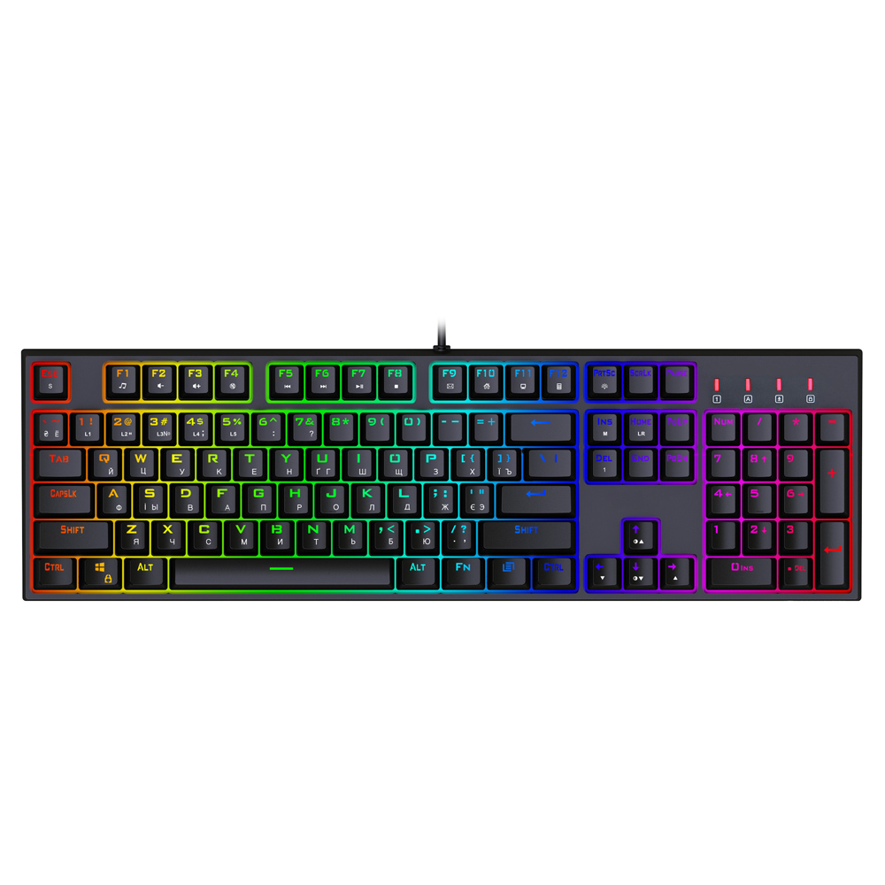 

Клавиатура 1stPlayer DK5.0 RGB Outemu Red (DK5.0-RD) USB