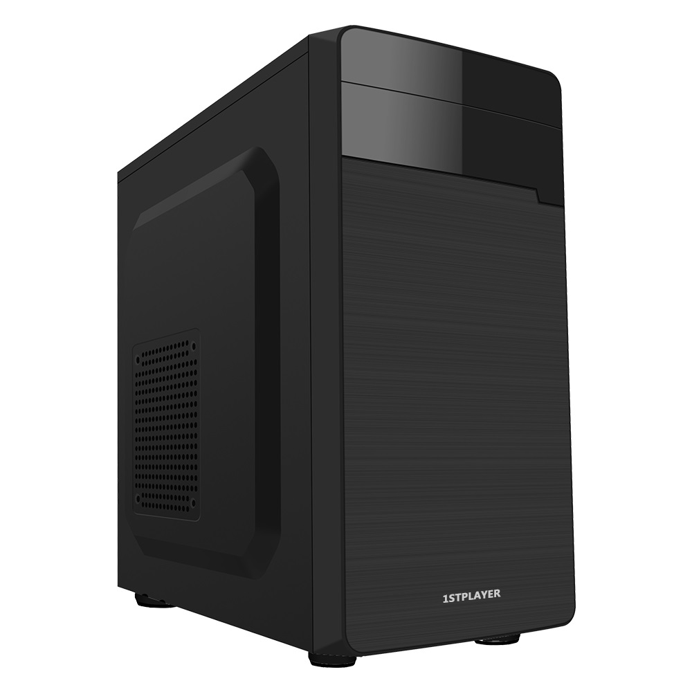 

Корпус 1stPlayer M4-400PLS Black 2хUSB2.0, 1хUSB3.0